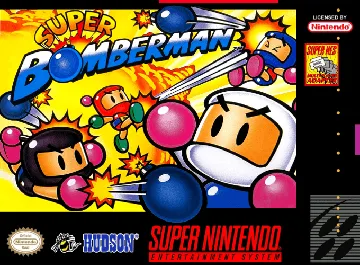 Super Bomberman (USA) (Sample) box cover front